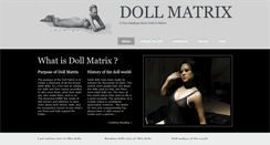 Desktop Screenshot of matrix.dollforum.com