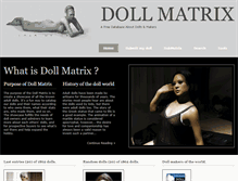 Tablet Screenshot of matrix.dollforum.com